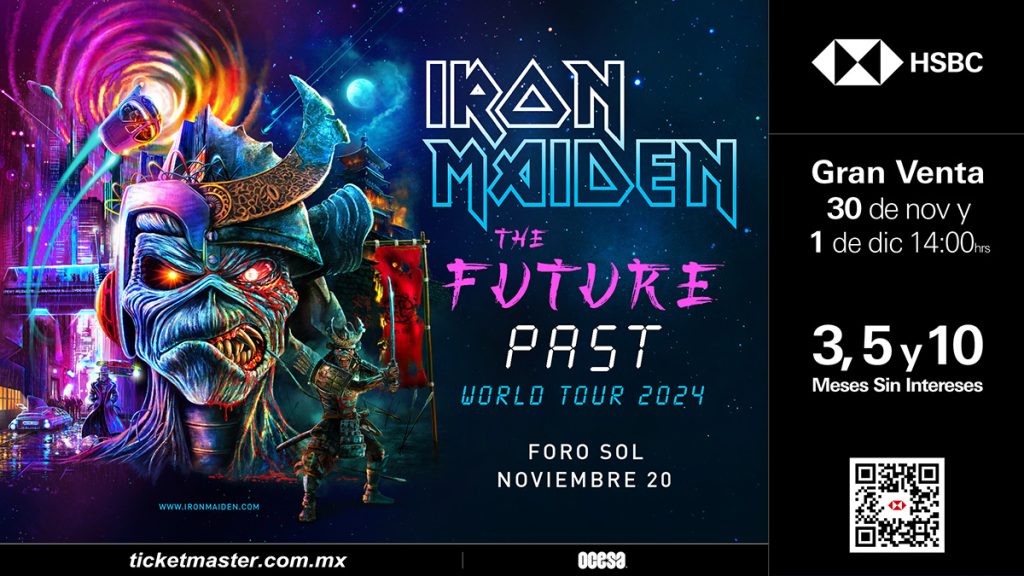 Iron Maiden The Future Past Tour OCESA